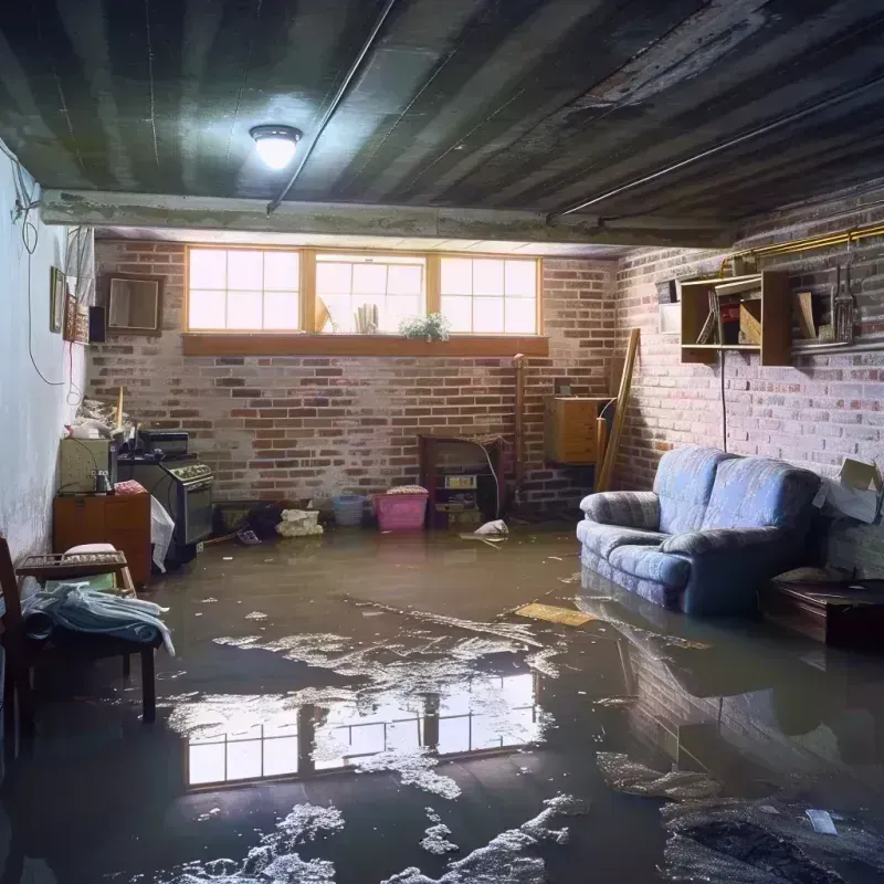 Flooded Basement Cleanup in Collins, MS